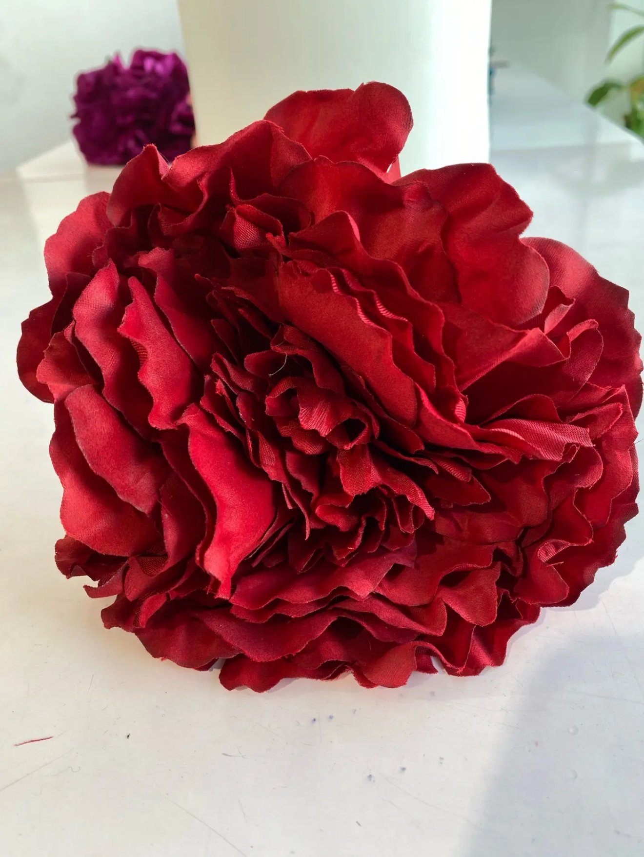 Corona de claveles para flamencas 1p - Imagen 2