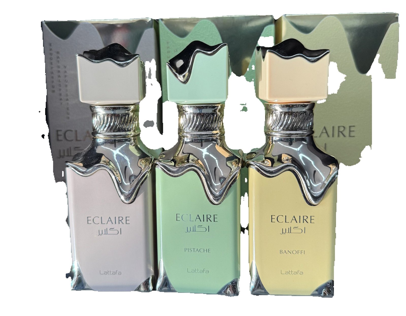 Eclaire Banoffi 100ml ,Eclaire Pistacho 100ml Eclaire Lattafa originales - Imagen 2