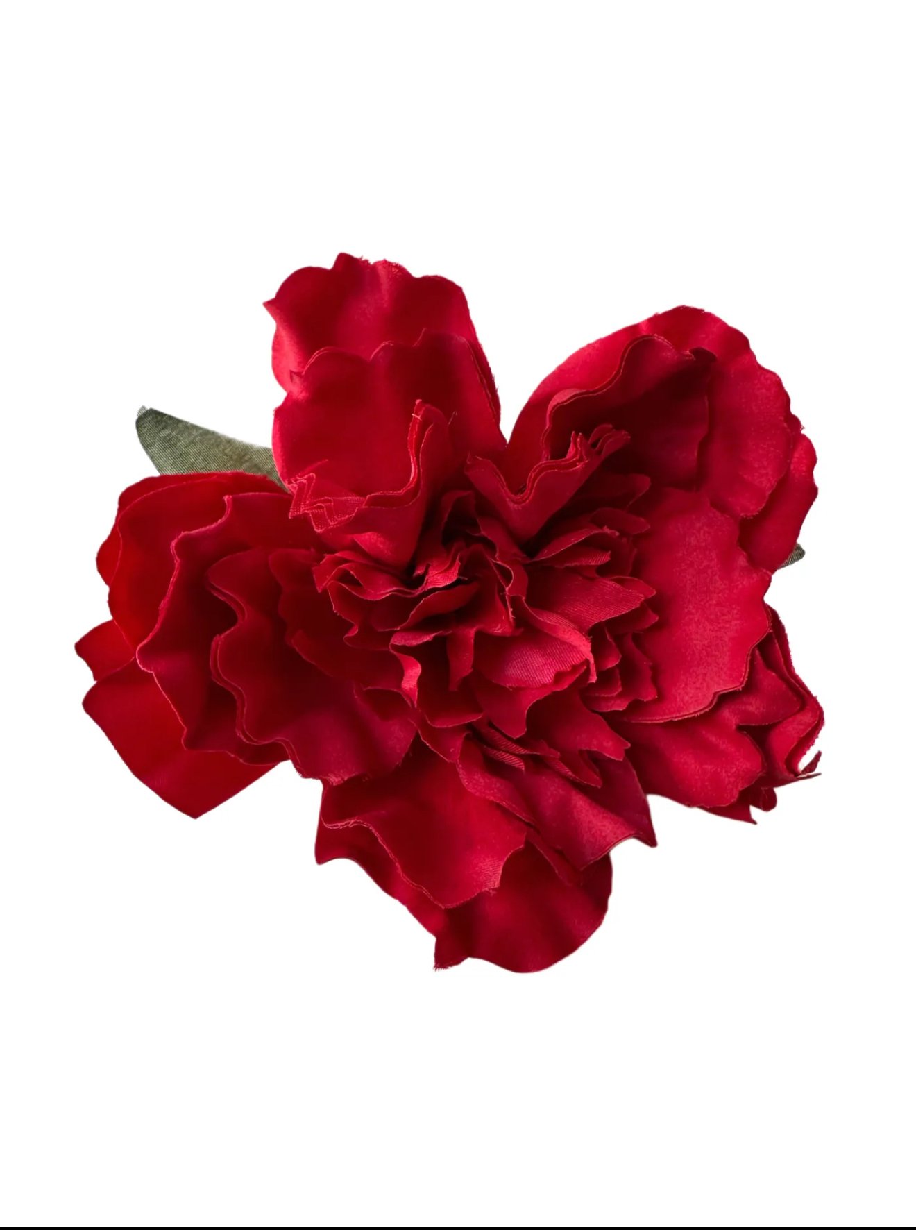 Corona de claveles PEONIA para flamencas - Imagen 6