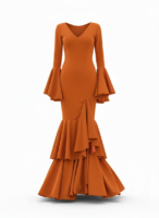 Traje flamenca poliéster EW0495