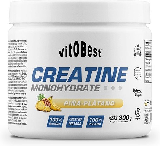Creatina Monohidrato Micronizada 300 Gr